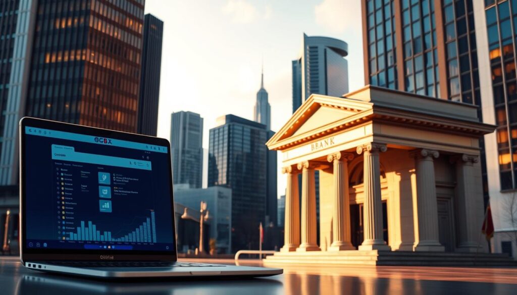 online banking vs traditional banking